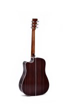 1 Series Dreadnought Acoustic-Electric Guitar, Polished Gloss with Sunburst