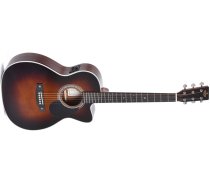 1 Series Acoustic-Electric Guitar, Polished Gloss with Sunburst