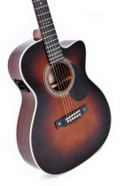 1 Series Acoustic-Electric Guitar, Polished Gloss with Sunburst
