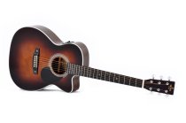 1 Series Acoustic-Electric Guitar, Polished Gloss with Sunburst
