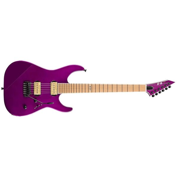 Electric Guitar with Bare Knuckle HSP90 Supermassive Tyger Pickups and Hipshot US Contour Tremolo, Voodoo Purple