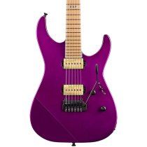 Electric Guitar with Bare Knuckle HSP90 Supermassive Tyger Pickups and Hipshot US Contour Tremolo, Voodoo Purple