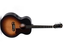 SG Series Grand Jumbo Acoustic-Electric Guitar, Satin with Sunburst