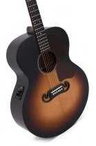 SG Series Grand Jumbo Acoustic-Electric Guitar, Satin with Sunburst