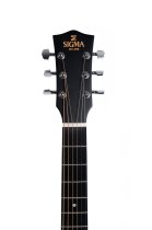 SG Series Grand Jumbo Acoustic-Electric Guitar, Satin with Sunburst