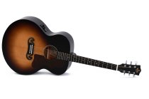 SG Series Grand Jumbo Acoustic-Electric Guitar, Satin with Sunburst