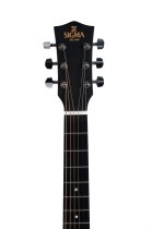 SG Series Dreadnought Slope Shoulder Acoustic-Electric Guitar, Satin with Sunburst