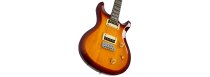 Larry Carlton Q3 Electric Guitar, Tobacco Sunburst