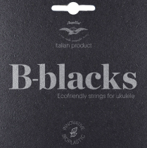 B-Blacks Baritone Ukulele Strings, Low D - DGBE Tuning (Full Set)