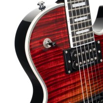 Cort CR300 Deluxe FB Electric Guitar, Flaming Burst