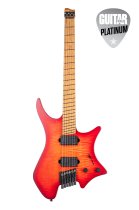 Boden Original N2.6 Sunset Coral Electric Guitar, Burst Satin