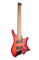 Boden Original N2.8 Electric Guitar, Sunset Coral Burst Satin