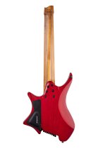 Boden Original N2.8 Electric Guitar, Sunset Coral Burst Satin