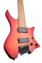Boden Original N2.8 Electric Guitar, Sunset Coral Burst Satin