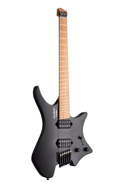 Boden Standard N2.6 Electric Guitar, Black Satin Metallic