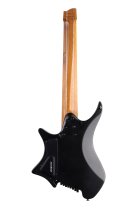 Boden Standard N2.8 Electric Guitar, Black Satin Metallic