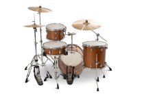 4-Piece Drum Shell Pack with 8-Ply Mahogany Shells, 30-Degree Bearing Edges and Remo Heads