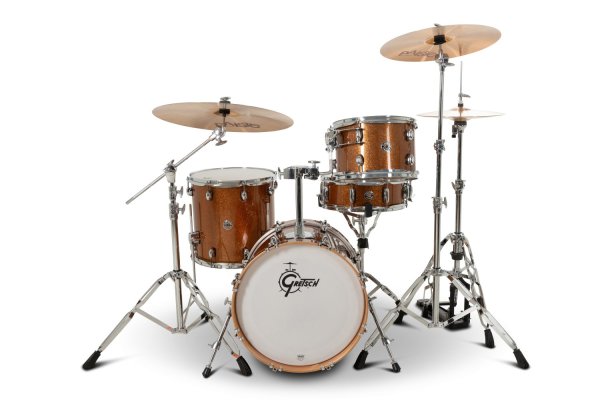 4-Piece Drum Shell Pack with 8-Ply Mahogany Shells, 30-Degree Bearing Edges and Remo Heads
