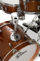4-Piece Drum Shell Pack with 8-Ply Mahogany Shells, 30-Degree Bearing Edges and Remo Heads