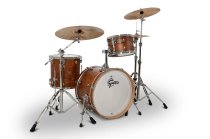 3-Piece Drum Shell Pack with 14" Bass Drum and GTS Mounting System, Satin Walnut Glaze