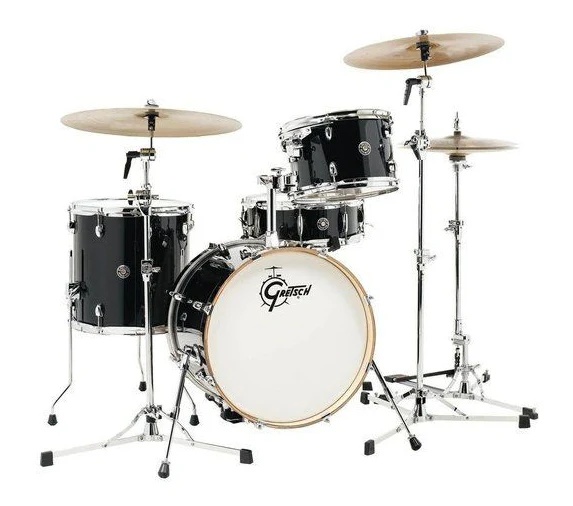 Catalina Club 3-Piece Drum Shell Pack - Piano Black