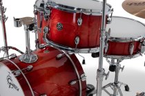 4-Piece Mahogany Drum Shell Pack with 18" Bass Drum, Gloss Crimson Burst