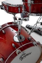 4-Piece Mahogany Drum Shell Pack with 18" Bass Drum, Gloss Crimson Burst