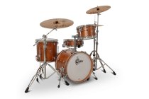 4-Piece Mahogany Drum Shell Pack with 18" Bass Drum, Satin Walnut Glaze