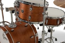 4-Piece Mahogany Drum Shell Pack with 18" Bass Drum, Satin Walnut Glaze
