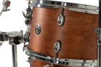 4-Piece Mahogany Drum Shell Pack with 18" Bass Drum, Satin Walnut Glaze