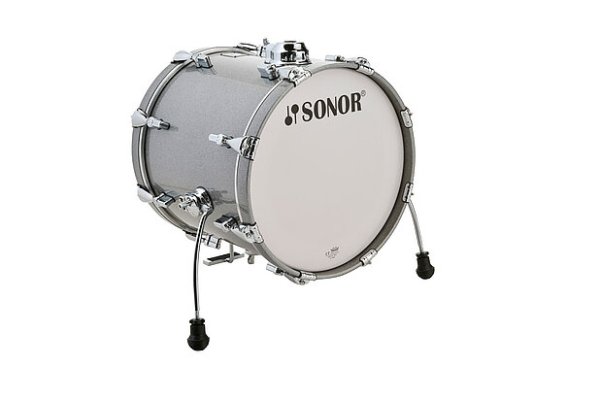 Bass Drum with Mount, Maple, Titanium Quartz