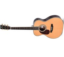 Standard All Solid Series Acoustic Left-Handed, Polished Gloss with Aging Toner