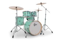 Catalina Maple CM2 5-piece drum shell pack, seafoam green