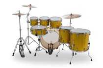 Catalina Maple CM2 7-piece drum shell pack, lemon sparkle