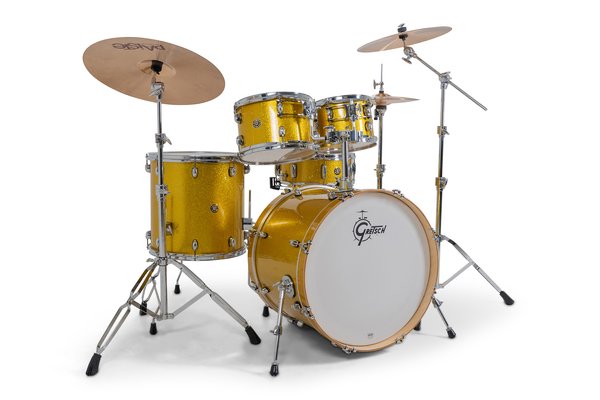 Catalina Maple CM2 5-piece drum shell pack, lemon sparkle