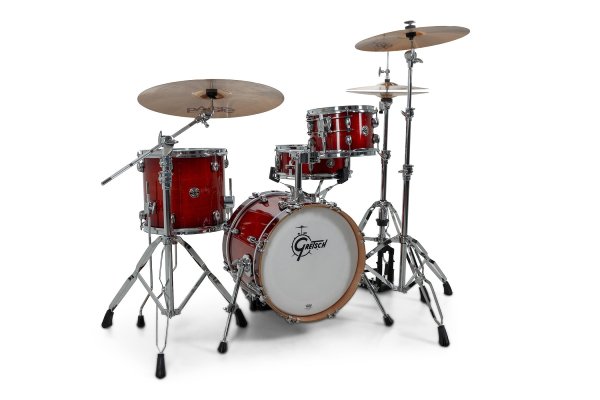 Gretsch Catalina Club CC2 Micro 4pc Shell Pack 16/10/13/13, Gloss Crimson Burst