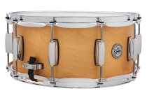 6.5x14 Birch Snare Drum, Satin Classic Natural Finish