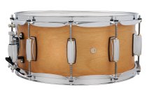 6.5x14 Birch Snare Drum, Satin Classic Natural Finish