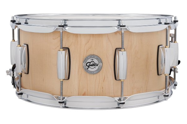 6.5x14 Maple Stave Snare Drum, Satin Finish