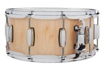 6.5x14 Maple Stave Snare Drum, Satin Finish