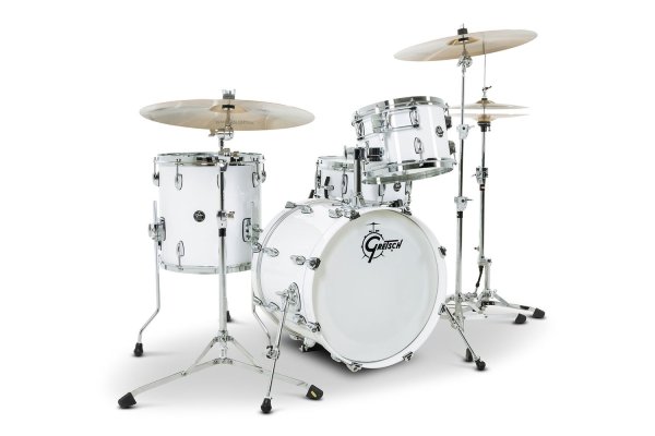 Renown 4-piece Shell Pack Bass Drum, Piano White