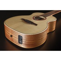 Tramontane T70TE-NAT Travel Electro-Acoustic Guitar, Natural Satin