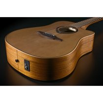 LAG HyVibe H2 HV10DCE Dreadnought Smart Guitar Cutaway Satin with Gigbag