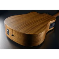 LAG HyVibe H2 HV10DCE Dreadnought Smart Guitar Cutaway Satin with Gigbag