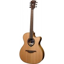 LAG HyVibe H2 HV10ACE Auditorium Smart Guitar Cutaway Satin with Gigbag