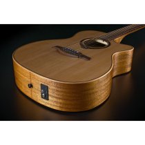 LAG HyVibe H2 HV10ACE Auditorium Smart Guitar Cutaway Satin with Gigbag