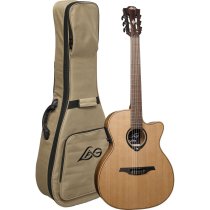 Hyvibe 10 Nylon Auditorium Cutaway, Satin finish