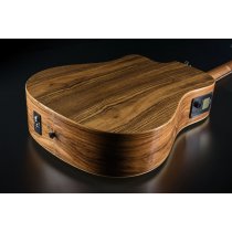 LAG HyVibe H2 HV30DCE Dreadnought Smart Guitar Cutaway Gloss with Gigbag