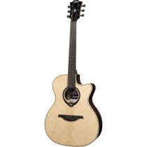 LAG HyVibe H2 HV10DCE Auditorium Smart Guitar Cutaway Gloss with Gigbag