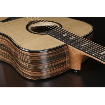 LAG HyVibe H2 HV50DE Dreadnought Smart Guitar Bevel Gloss with Gigbag